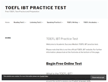 Tablet Screenshot of demo.toeflibtcourse.com